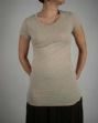 Burnout Tunic - 50% ringspun cotton, 50% polyester, 3.1 oz; perfect fit; short-s...