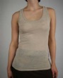 Ladies Basic Burnout Tank - 50% ringspun cotton, 50% polyester, 3.1 oz; 1 x 1 b...