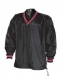 V-Neck Pullover Jacket - 100% nylon oxford shell, 65% polyester, 35% cotton jers...