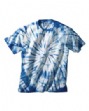 Tie-Dyed Cotton Starburst T-shirt - 100% cotton. individually tie-dyed; double-n...