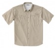 Mens Tamiami Short-Sleeve Shirt - 100% polyester omni-dry, omni shade; fabric ...