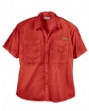 Bonehead Cotton Short-Sleeve Fishing Shirt - 100% cotton ultralite poplin. sand...