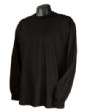 5.5 oz Cotton Long-Sleeve Jersey Tagless T-shirt - 100% open-end cotton, 5.5 oz....