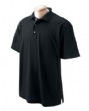 Mens Malvern Jersey Solid Polo - The subtle sheen of mercerized 60s two-ply 100...