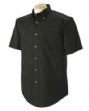 Mens Five-Star Performance Short-Sleeve Twill - These shirts fight shrinkage, w...