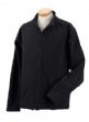 Mens Soft Shell Fleece Jacket - Soft, stretchable, breathable bonded fleece def...