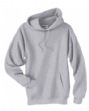 10 oz 90/10 Pullover Hood - 90% cotton, 10% polyester, 10 oz.; charcoal heather ...