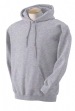 7.75 oz 50/50 Hooded Sweatshirt - 50% cotton, 50% polyester, 7.75 oz. air-jet-sp...