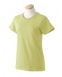 6.1 oz Ultra Cotton Ladies T-shirt - 100% cotton, 6.1 oz. preshrunk. Double-ne...