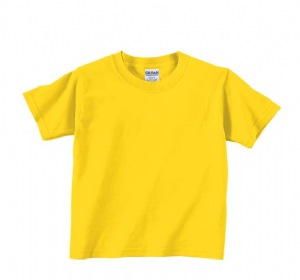 6.1 oz Ultra Cotton Toddler T-shirt - 100% cotton, 6.1 oz. preshrunk. Double-needle stitching throughout; seamless topstitched collar; taped neck and shoulders; ash is 99% cotton, 1% polyester; sport grey is 90% cotton, 10% polyester; heather cardinal, dark heather and heather indigo are 50% cotton, 50% polyester.