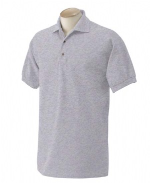 7 oz Cotton Piqu Polo - 100% cotton, 7.0 oz., preshrunk. Double-needle stitching throughout; three-button placket, woodtone buttons; dark heather is 50% cotton, 50% polyester; sport grey is 90% cotton, 10% polyester; ash is 99% cotton, 1% polyester; welt-knit collar and cuffs; taped collar.