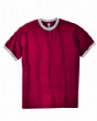 Balboa Cotton Ringer T-shirt - 100% rugged cotton jersey. Garment washed; athlet...