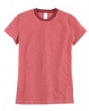 Daytona Heather Ringer T-shirt - 50% cotton, 50% polyester soft heather jersey. ...