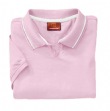 Cotton Jersey Ladies Short-Sleeve Polo with Tipping - 100% Cotton. Multi-width ...