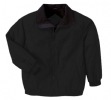 Fleece-Lined Nylon Jacket - 100% nylon taslon. wind- and-water resistant; anti-p...