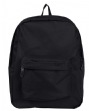 Campus Backpack - 600 denier polyester, 10 oz; full size school backpack; front-...