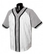 6.7 oz Contrasting Raglan Sleeve Baseball Jersey with Braid Trim - 100% cotton, ...