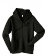 8 oz 80/20 Ladies Fleece Full-Zip Hoodie - 80% cotton, 20% polyester, 8 oz. sty...