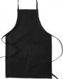 Two-Pocket 30" Adjustable Tie Apron - 65% polyester, 35% cotton (natural 100...