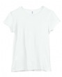 Women's 1x1 Baby Rib Cap-Sleeve T-Shirt - 5.8 oz., 100% combed ringspun cott...