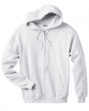 Premium Cotton Full-Zip Hoodie - 9 oz., 80/20 cotton/poly. High-stitch density o...