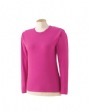 Women's 5.4 oz. Ringspun Garment-Dyed Long-Sleeve T-Shirt - 5.4 oz., 100% ri...