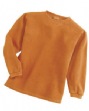 Youth Garment-Dyed Fleece Crew - 10 oz., 80/20 cotton/poly. Preshrunk. Set-in sl...