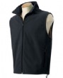 Booth Bay Soft Shell Full-Zip Fleece Vest - 100% polyester micro-faced fleece wi...
