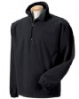 Booth Bay Soft Shell Quarter-Zip Fleece Pullover - 100% polyester micro-faced fl...
