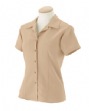Women's Bahama Cord Camp Shirt - 66/34 rayon/poly pieced bedford cord. Full-...