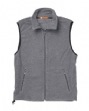 Fleece Vest - 100% spun soft polyester fleece with non-pill finish surface. Fron...