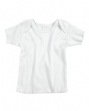 Infant Lap Shoulder T-Shirt - 5 oz., 100% combed ringspun cotton. 1x1 baby rib. ...