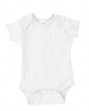 Infant Lap Shoulder Creeper - 5 oz., 100% combed ringspun cotton. 1x1 baby rib. ...