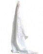 Fringed Hand Towel with Grommet - 100% sheared cotton terry. Fringed ends. Corne...