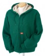 Bonded Waffle-Knit Hooded Jacket - 10.75 oz., 60/40 cotton/poly. Unique thermal-...