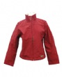 Women's Boa Fleece-Lined Polyurethane Jacket - Polyurethane jacket with plus...